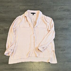 White House Black Market Light Pink Blazer